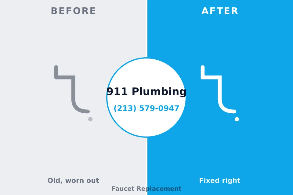 Before and after: plumbing company Rochester Hills, MI